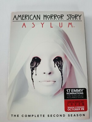 American Horror Story Asylum DVD Complete 2nd Season 4 Disc Set 