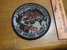 U S MARINES EXPEDTIONARY FORCE   DESERT STORM IRAQI FREEDOM  PATCH  BX SP #460