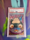 Pokemon Card - 2000 Topps Chrome Pokemon TV Snorlax #143 Holo PSA 9