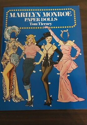 Marilyn Monroe Paper Dolls in Full Color 1979 by Tom Tierney