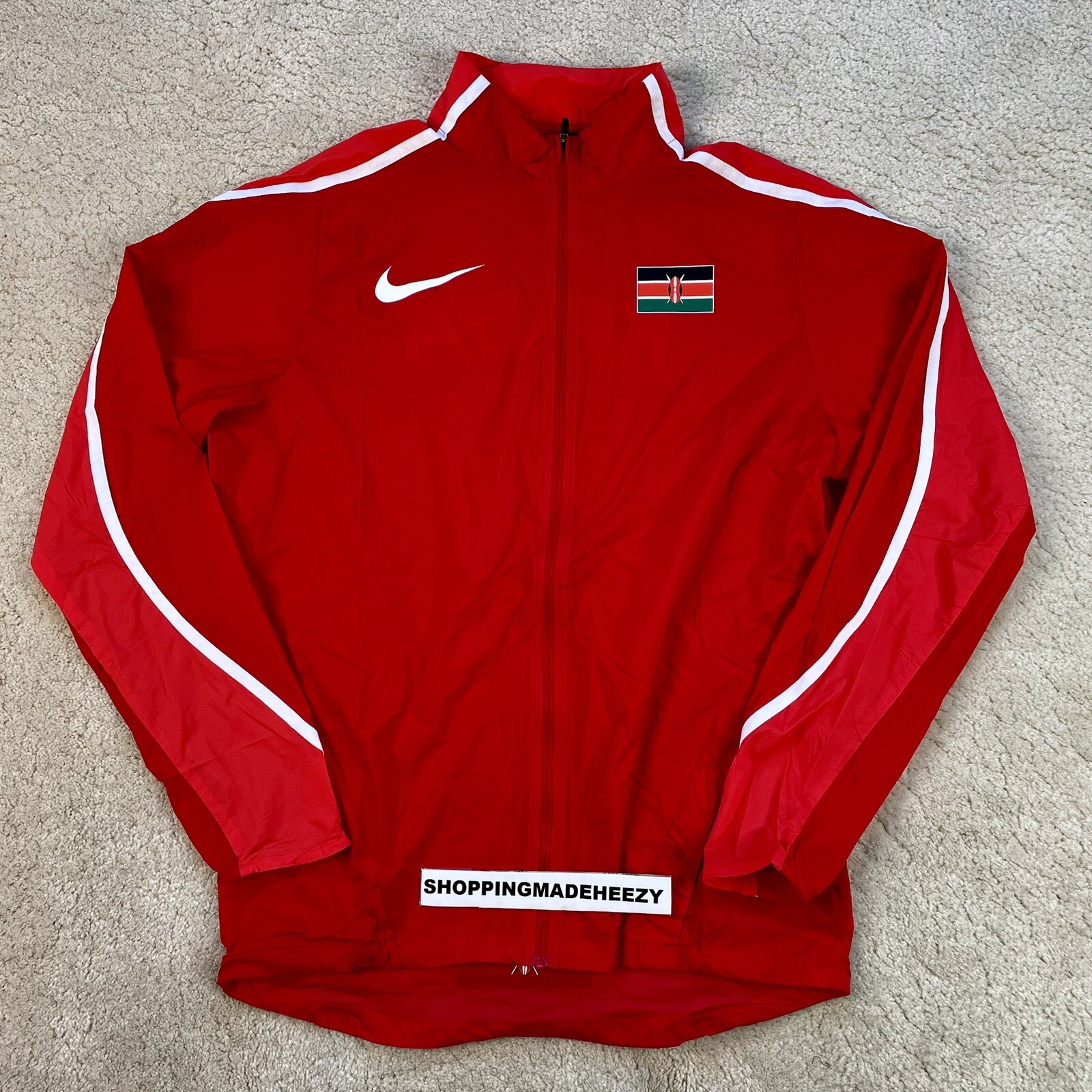 SACAI X NIKE [S] NIKE PRO ELITE OLYMPIC TEAM KENYA Giacca a vento leggera da corsa