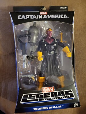 Marvel Legends, Baron Zemo, Captain America Mandroid BAF, Soldiers