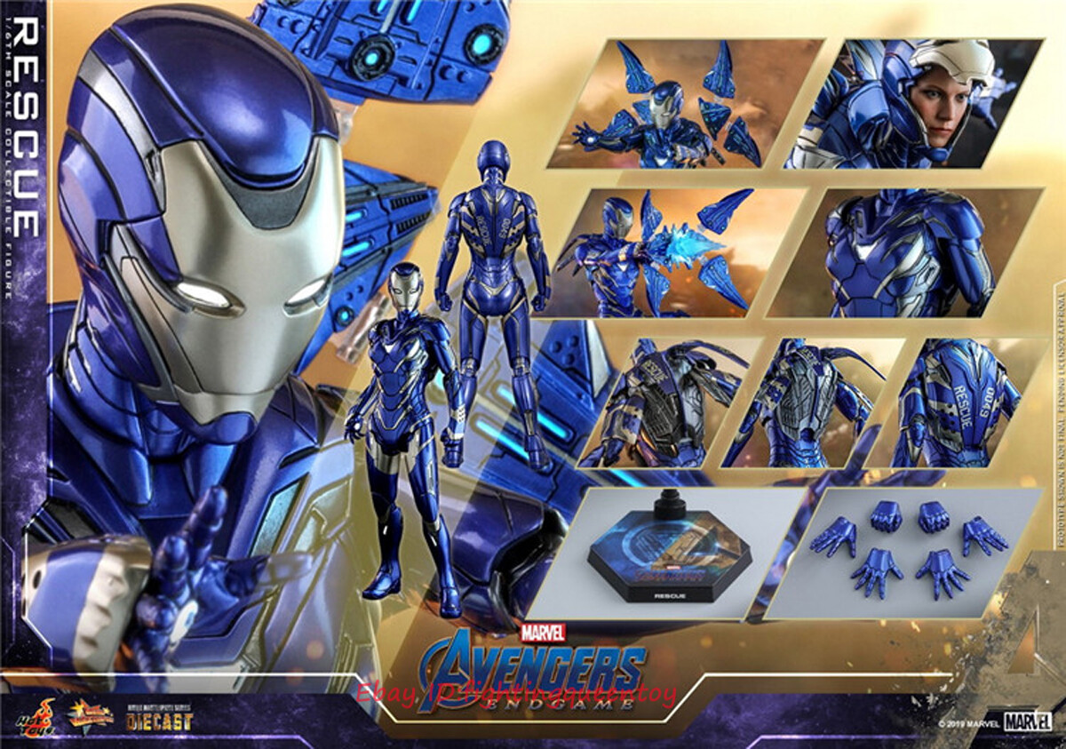 △△ アイアンマン RESCUE MARK XLⅣ 御模道1/9  pepper The Avengers Hottoys MMS538D32 AVENGERS 4 IRONMAN Pepper 2.0 RESCUE MK49