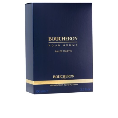 Boucheron Pour Homme Eau de Toilette Woody Citrus, 3.3 Fl oz -100 ML e - For Men