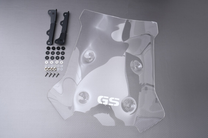 Pare-brise transparent 4mm pour moto BMW F750GS modèles 2018 à 2023