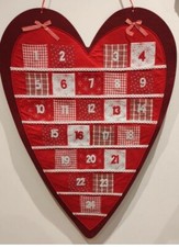 Christmas Heart Advent Calendar,new