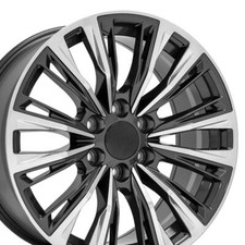 Set Of Four 20 Inch Gunmetal 84638161 Wheels Fits Cadillac Gmc Chevy Set Of Four 20 Inch Gunmetal 84638161 Wheels Fits Cadillac Gmc Chevy