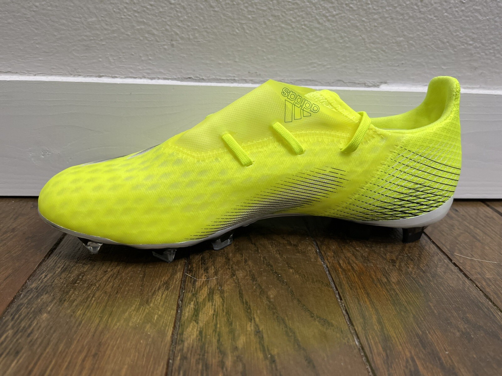 ADIDAS X GHOSTED.2 FG AG SOCCER CLEATS SHOES YELLOW FW6958 MEN'S SIZE 9