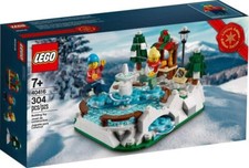 LEGO 40416 - PISTA DI PATTINAGGIO GHIACCIO - ICE SKATING - MISB - NUOVO