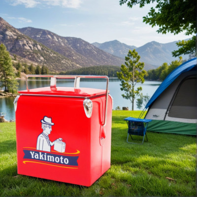 Yakimoto 13L/14Qt Easy-Carry Outdoor Cooler,Insulated Food Ice Chest,for Camping
