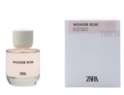 Zara Wonder Rose 90ml 3.0 Oz Eau De Toilette Woman Fragrance