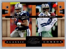 /1000 2008 Donruss - Classic Combos #CC-4 Emmitt Smith, Michael Irvin