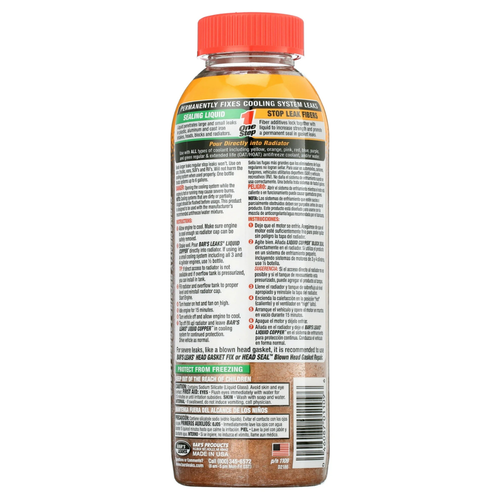 Bar's Leaks 1109 Block Seal Liquid Copper Intake, adiator Stop Leak - 18oz 3PACK - Picture 9 of 11