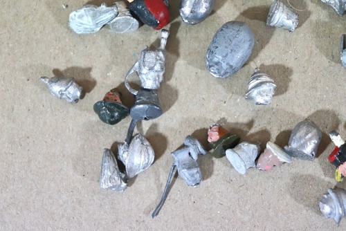 BRITAINS TRADITION of LONDON 54mm 50 x BRITISH SPARE HEADS TOY SOLDIER PARTS 2oe - Picture 4 of 6