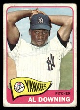 1965 Topps Baseball Card #598 Al Downing
