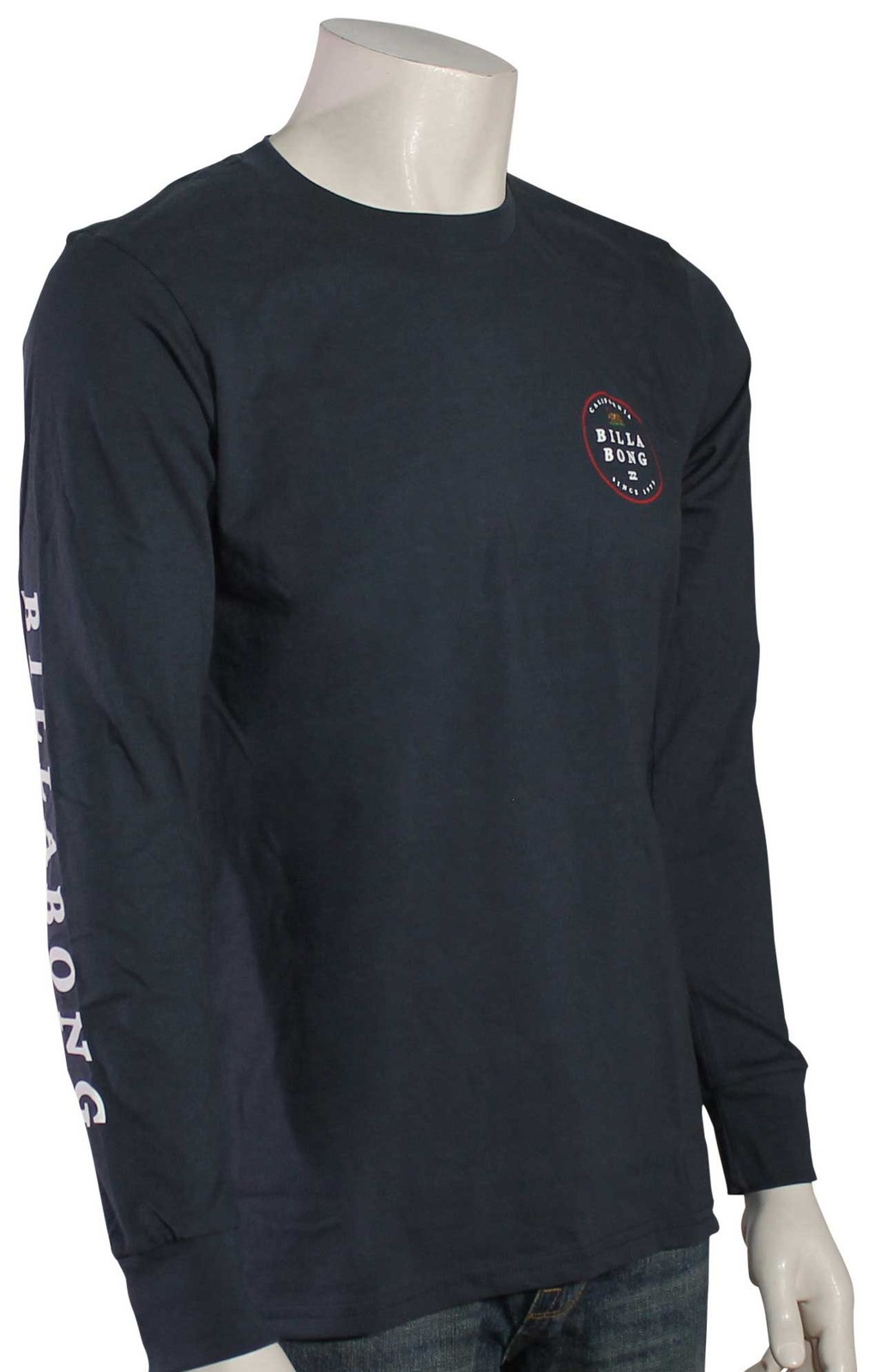 Футболка Billabong Rotor California LS темно-синий новинка 5990₽