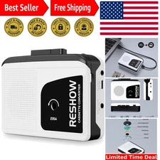 Versatile Cassette to MP3 Converter with USB-C: Capture and Record Audio