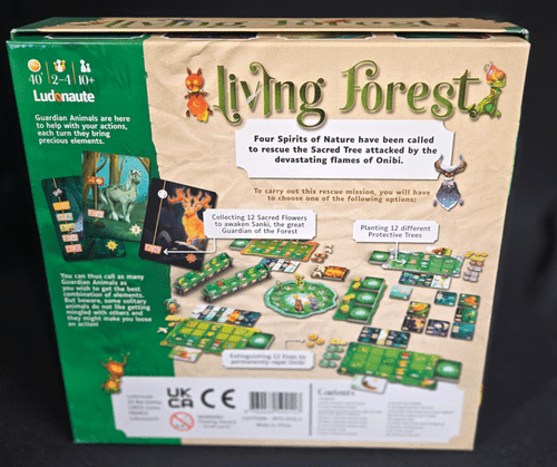 Living Forest Strategy Board Game Ludonaute Games Complete Unpunched - Picture 2 of 4