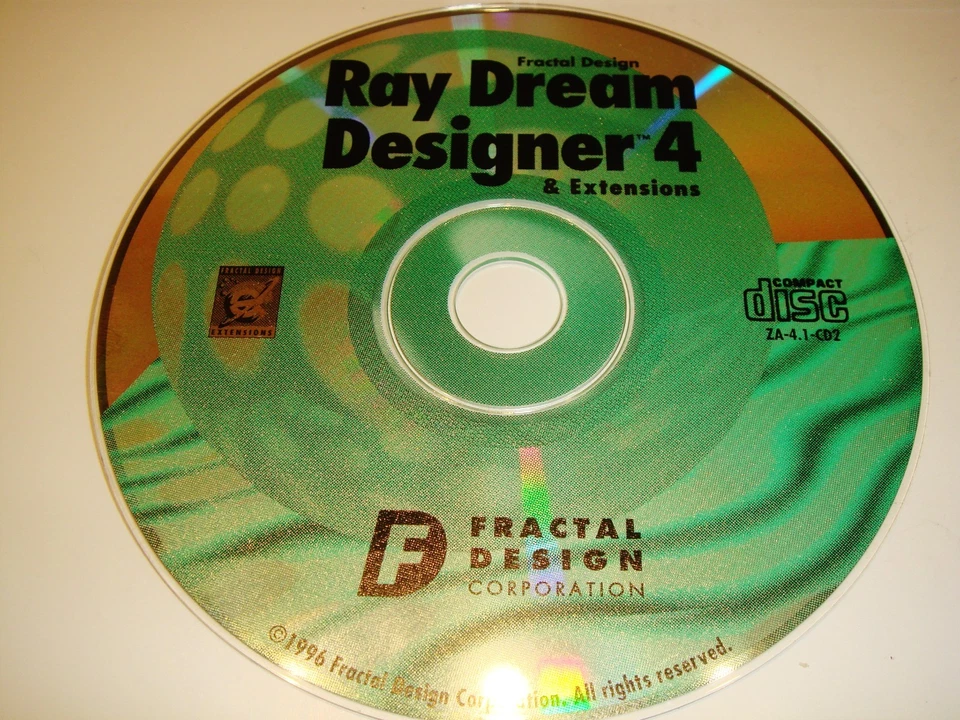 COREL DRAW 8 Windows PC Draw CD 1 Only Replacement VG +Carrara Studio+Designer4 - Image 3 of 4