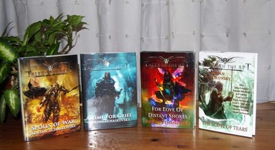 Adrian Tchaikovsky Tales of the Apt 1-4  SIGNED & NUMBERED HARDBACKs -NEW/UNREAD