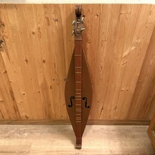 Vintage 1982 Dulcimer Instrument, 4 String Appalachian Dulcimer Hand Made C Cole