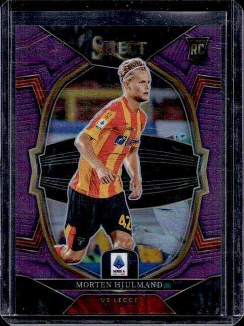 2022-23 Panini Select Serie A Morten Hjulmand RC Purple #/49 Rookie