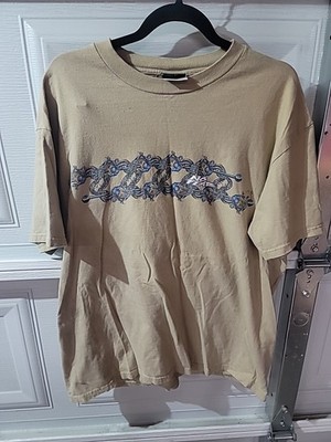Vintage 90s No Fear Tribal Dragons Piercing Needles Shirt Size XLarge RARE!!! 