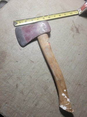 vintage Tru-Test hatchet axe user tool to restore cleaning secure the handle