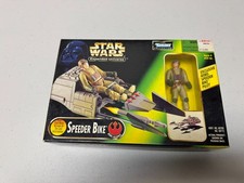 Star Wars Power of the Force Speeder Bike & figure Expanded Universe New in Box