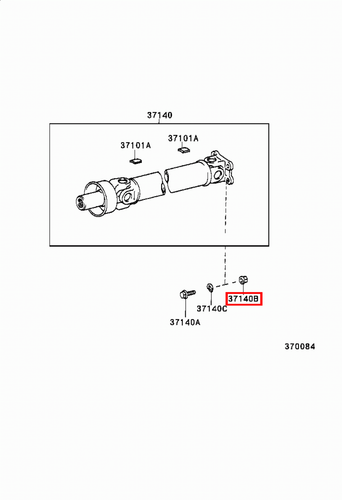 Genuine Toyota LandCruiser 80 79 Series HZJ HDJ FZJ FJ LJ Tailshaft Nut - Picture 16 of 20