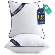 Utopia Bedding Throw Pillow Inserts Pack of 2, White , 28 x 28 Inches...