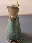 Israel Dayagi Brothers Brass Verdigris Pitcher Vase 11.25” Vintage — photo 8