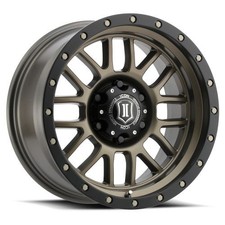 17x8.5 Icon Alloys Alpha Bronze Wheels 6x135 6mm Set Of 4