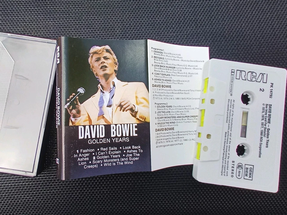 Musikkassette - DAVID BOWIE - Golden Years - Tape MC