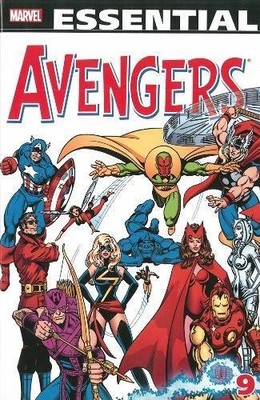ESSENTIAL AVENGERS VOLUME 9 By Mark Gruenwald & Steve Grant Excellent Condition