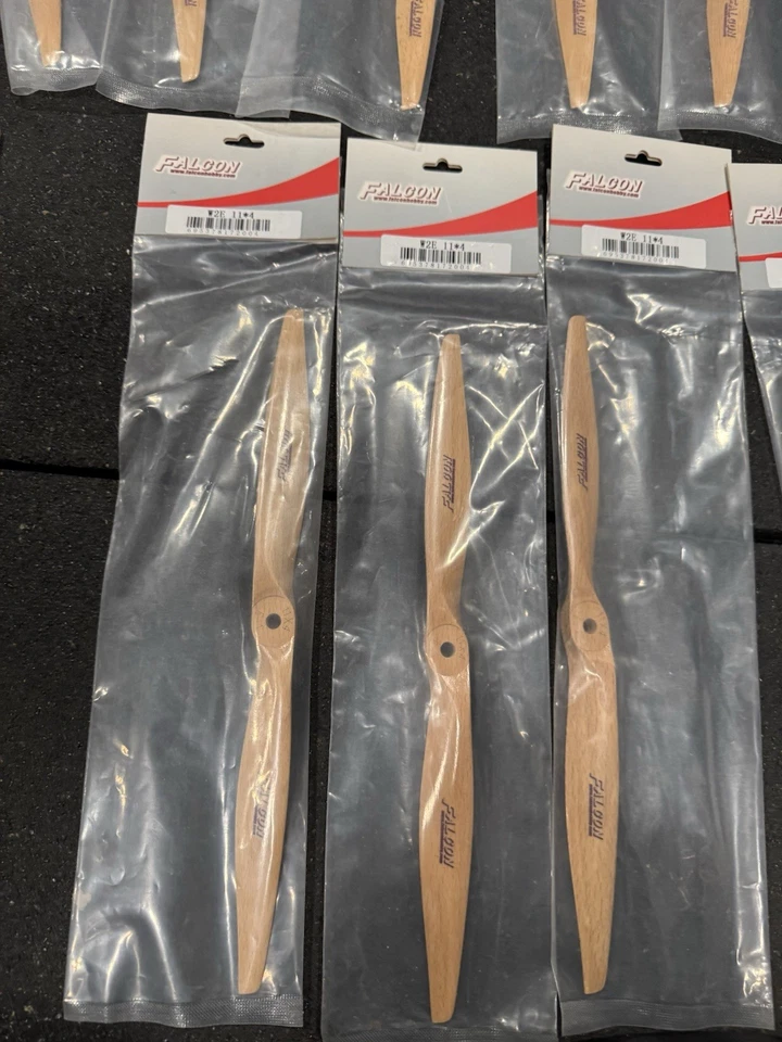Lot Falcon Propeller Wood Prop NEW Airplane RC Hobby Electric 10x6 10x8 11x4 - Image 4 of 4