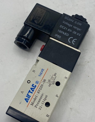 AIRTAC Solenoid Valve Air Valve 4V220-08 DC 12V 24V