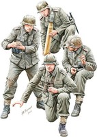 Mini Art MA35471 1/35 Duitse Artillerie Figuren 4 Plastic Model