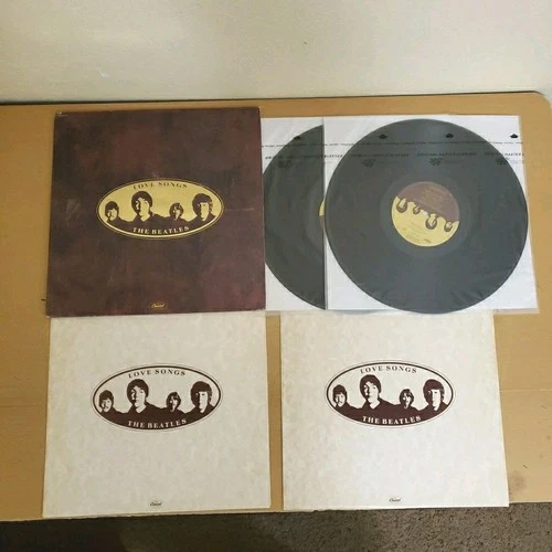 The Beatles "Love Songs" Vinyl 2 LP Play Tested VG++/VG+ 1977 Capitol Records