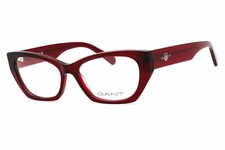 NEW GANT GA50047 069 Shiny Bordeaux 54mm Eyeglasses
