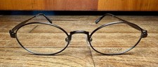 Matsuda M3017 Glasses Brand New Unworn Oval Gunmetal and Black Eyeglasses