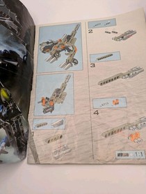 LEGO BIONICLE: Exo-Toa (8557) Titan Incomplete Missing Hose + Torn Instructions