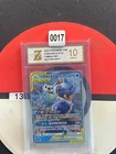 PTCG Pokemon Card S-Chinese csm2ac 003 Blastoise & Piplup-GX Grade 10