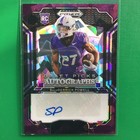 ShunDerrick Powell 2025 Prizm Draft Picks Purple Ice Auto #/199 #DPA-SPL RC