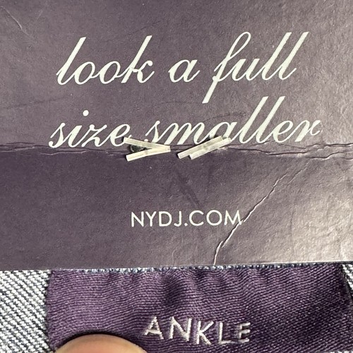 NYDJ Damen Jeans 22W Ankle Skinny Blau Stretch Lift Tuck Technology Denim Neu - Bild 5 von 6