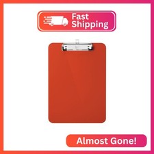 Mr. Pen- Plastic Clipboard, 12.5  x 9  , Red, Clipboard Plastic