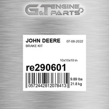 Re290601 Brake Kit Fits John Deere (surplus Open Box)