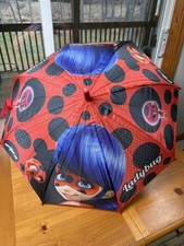 28" Red Miraculous Ladybug Umbrella Used but still in Great Condition
