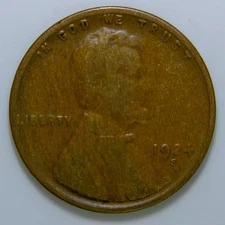 1924-S Lincoln Wheat Cent 1c Penny k268