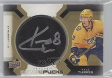 2019-20 Upper Deck Trilogy Signature Pucks Kyle Turris #SP-KT Auto 8tn